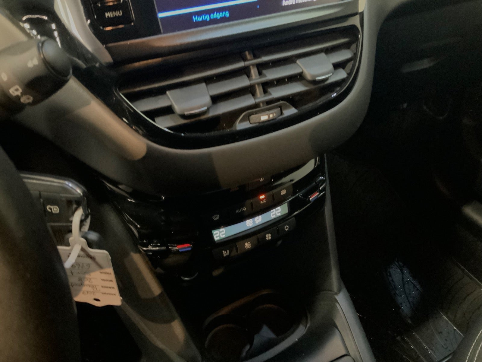 Sort Peugeot 208 fra 2017