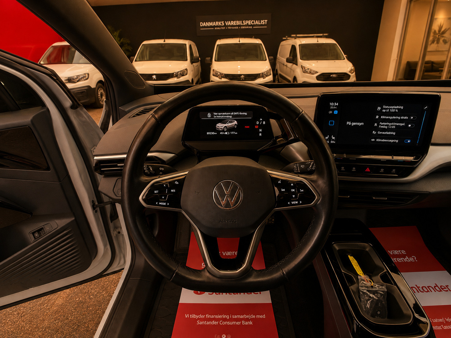 Hvid VW ID.4 fra 2023