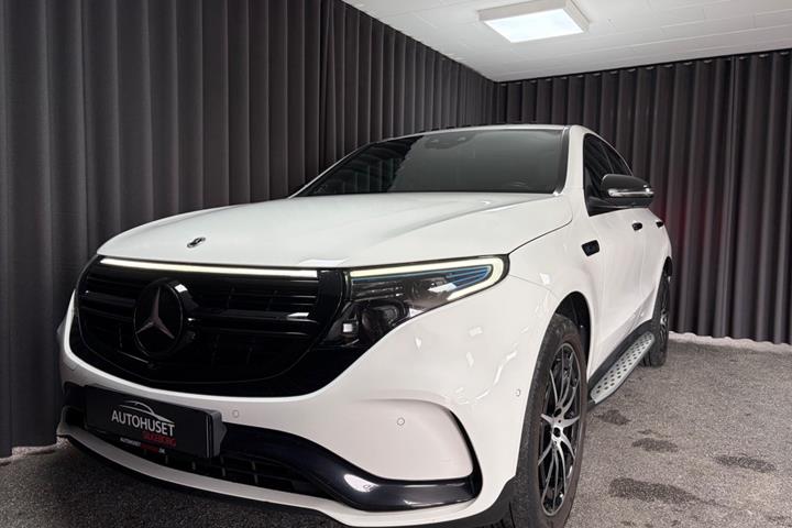 Sort Mercedes EQC400 fra 2021