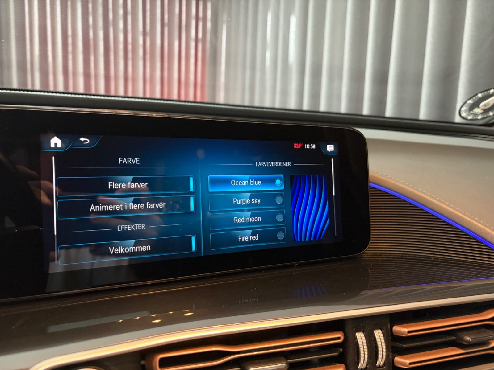 Sort Mercedes EQC400 fra 2021