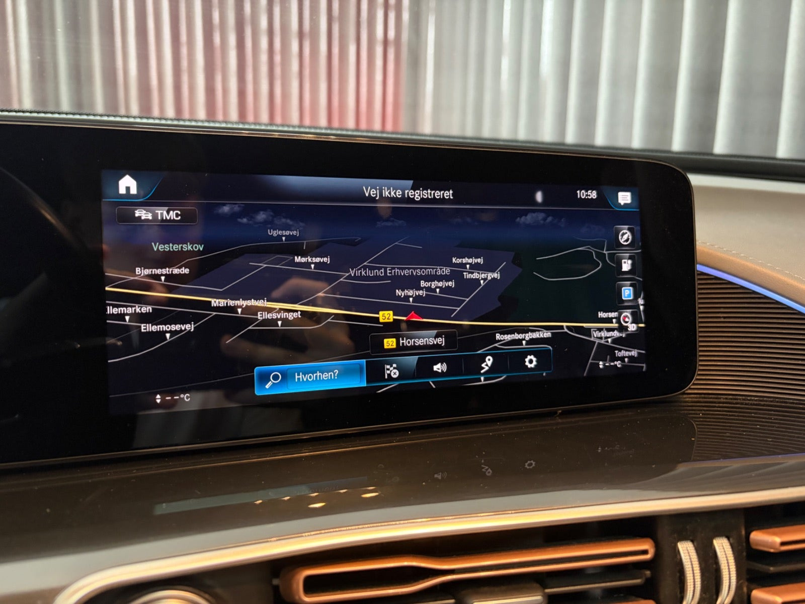 Sort Mercedes EQC400 fra 2021
