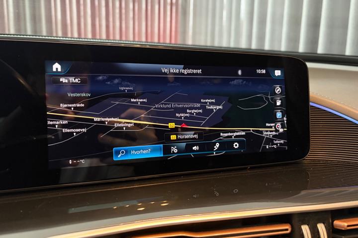 Sort Mercedes EQC400 fra 2021