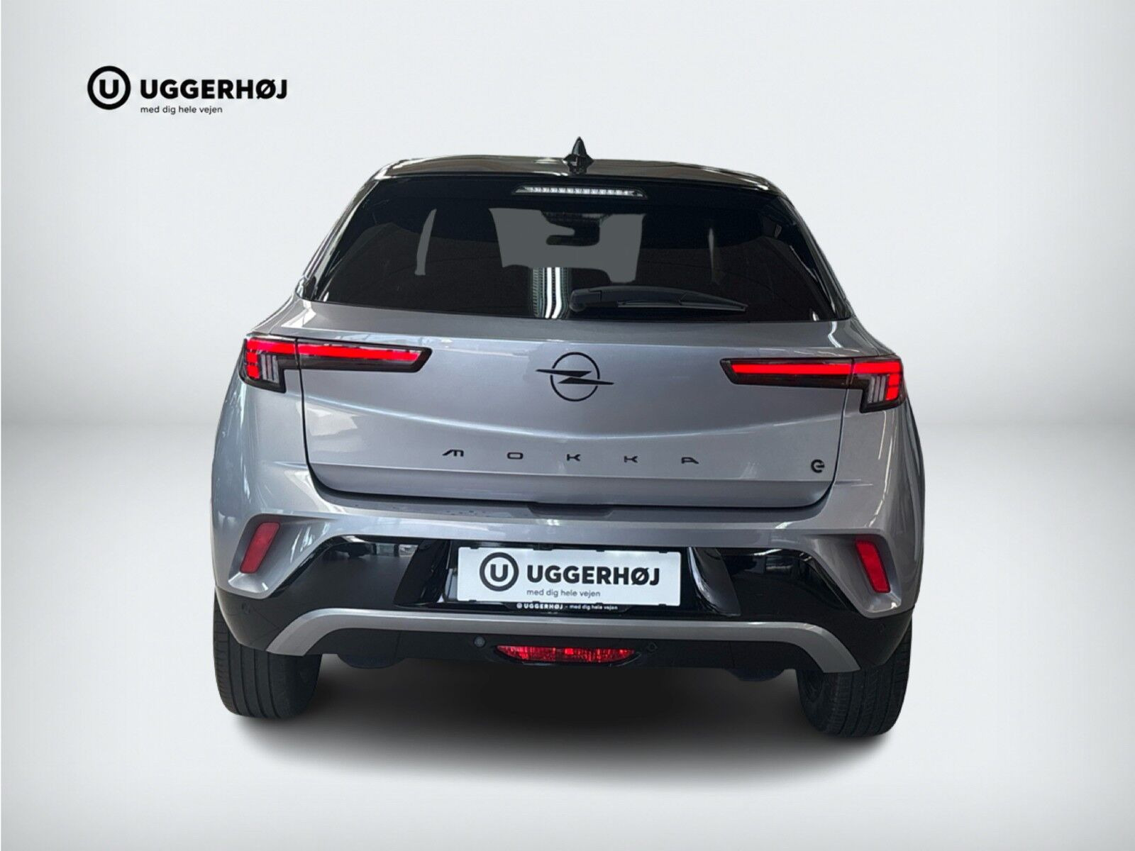 Sølv Opel Mokka-e fra 2025