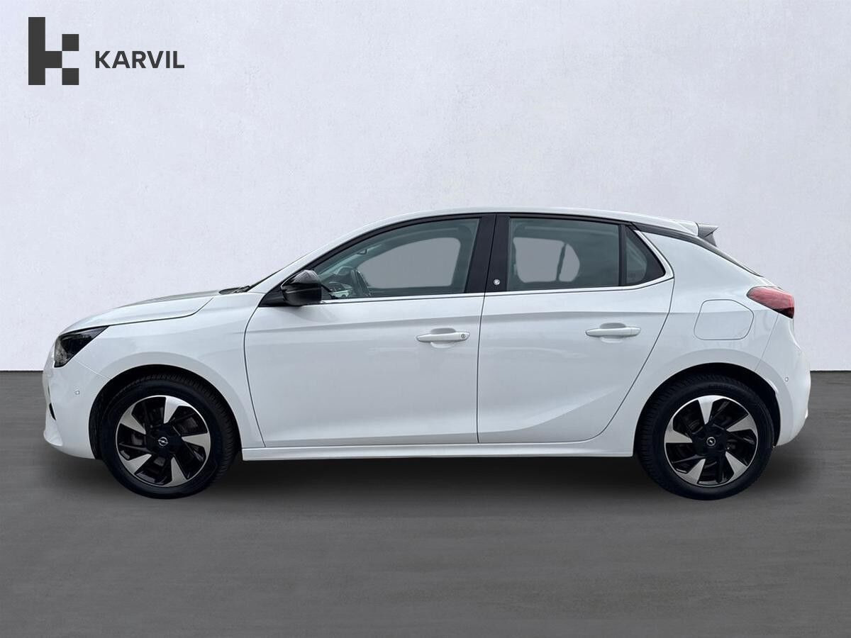 Hvid Opel Corsa-e fra 2022