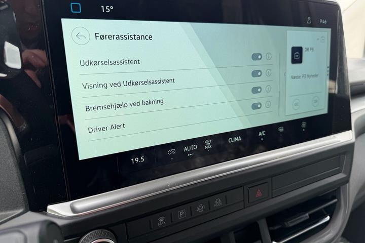 Hvid VW e-Transporter fra 2025