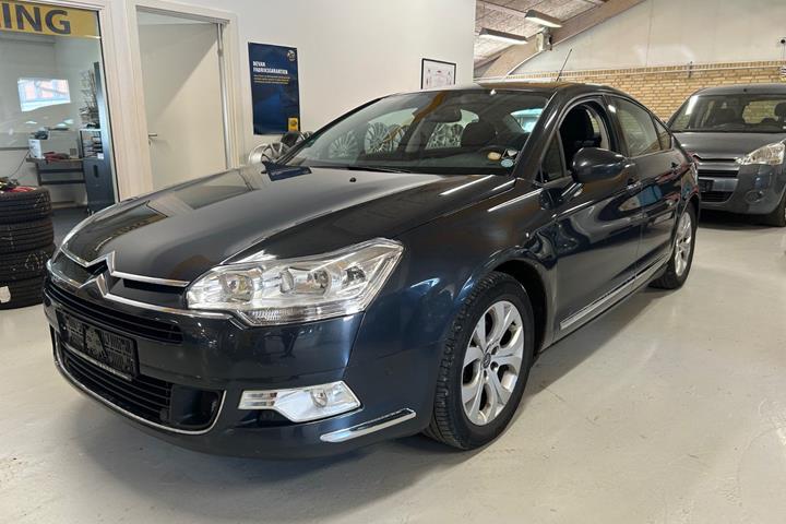Blå Citroën C5 fra 2010