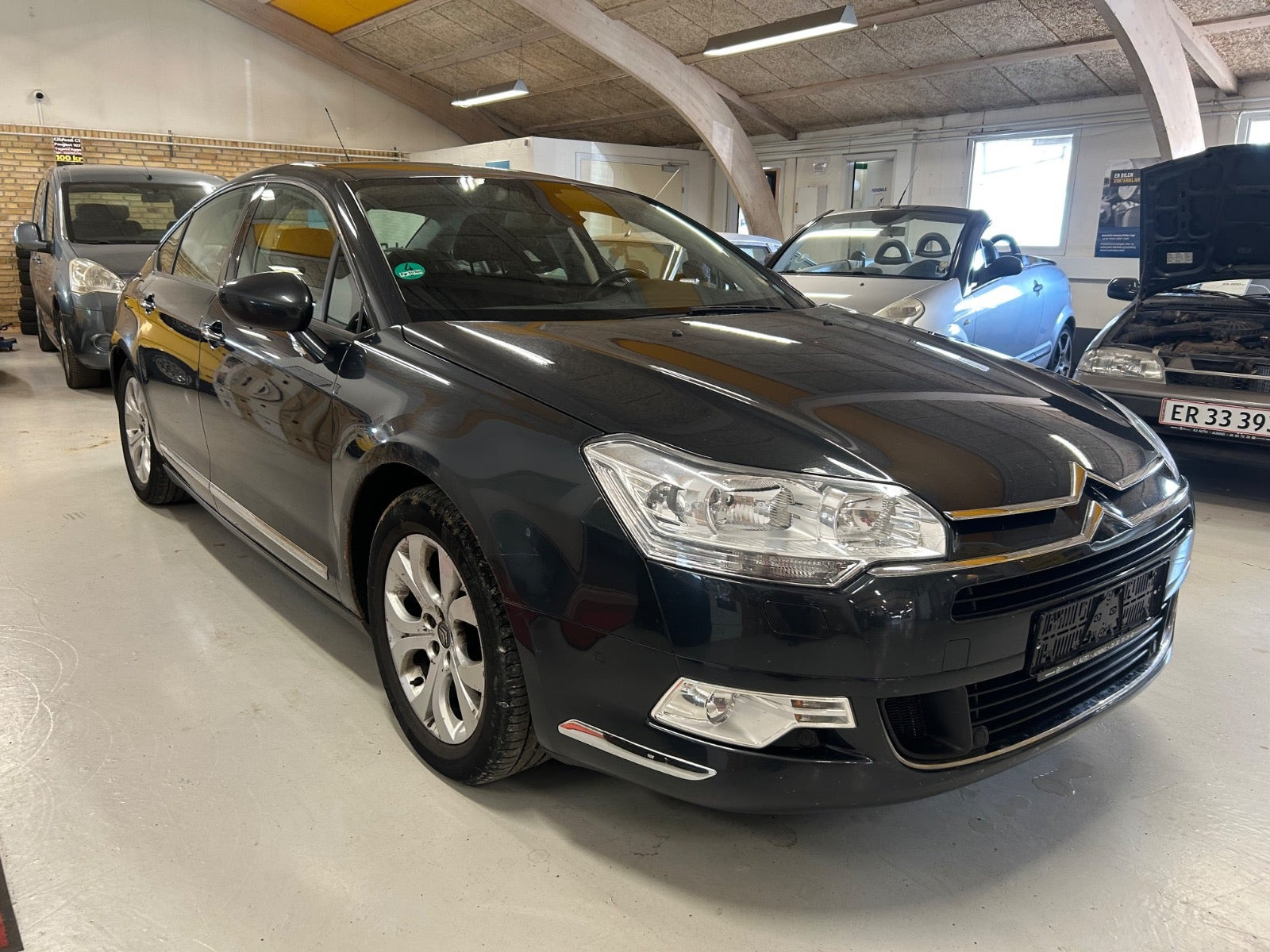 Blå Citroën C5 fra 2010