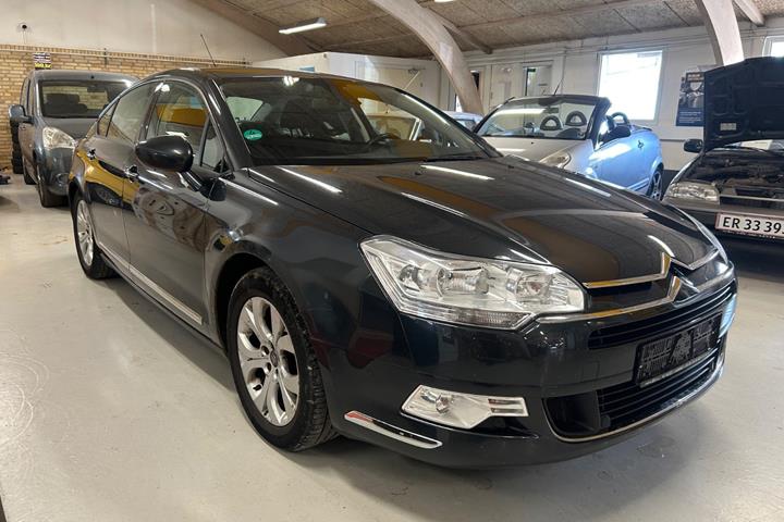 Blå Citroën C5 fra 2010