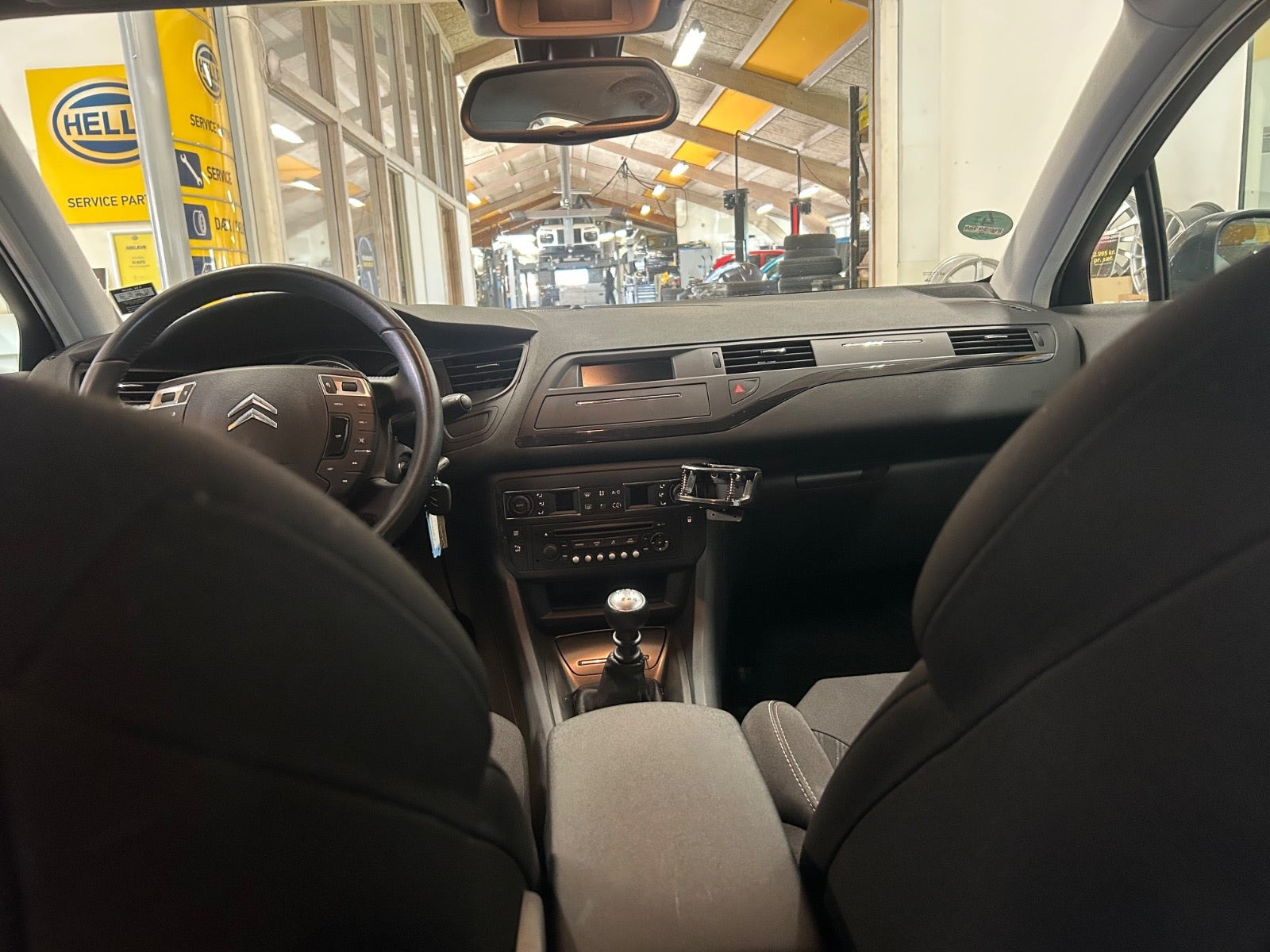 Blå Citroën C5 fra 2010