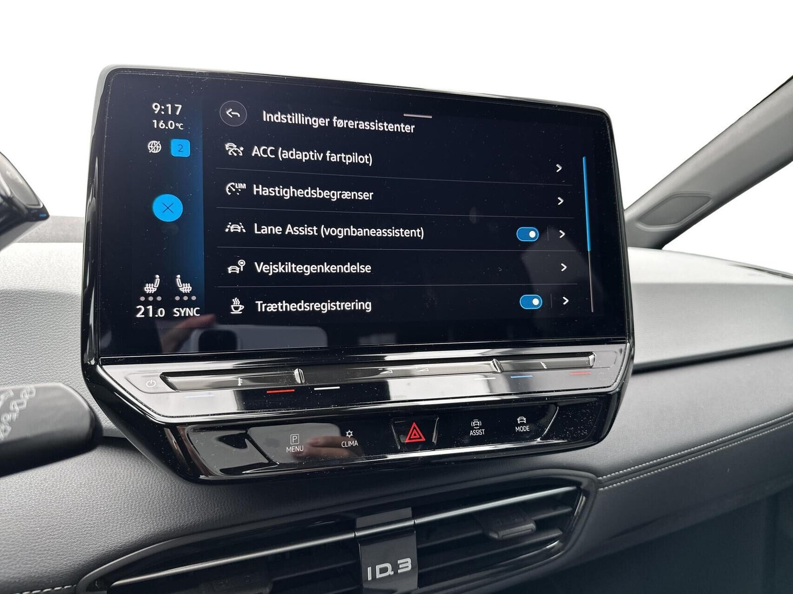 Grå VW ID.3 fra 2024
