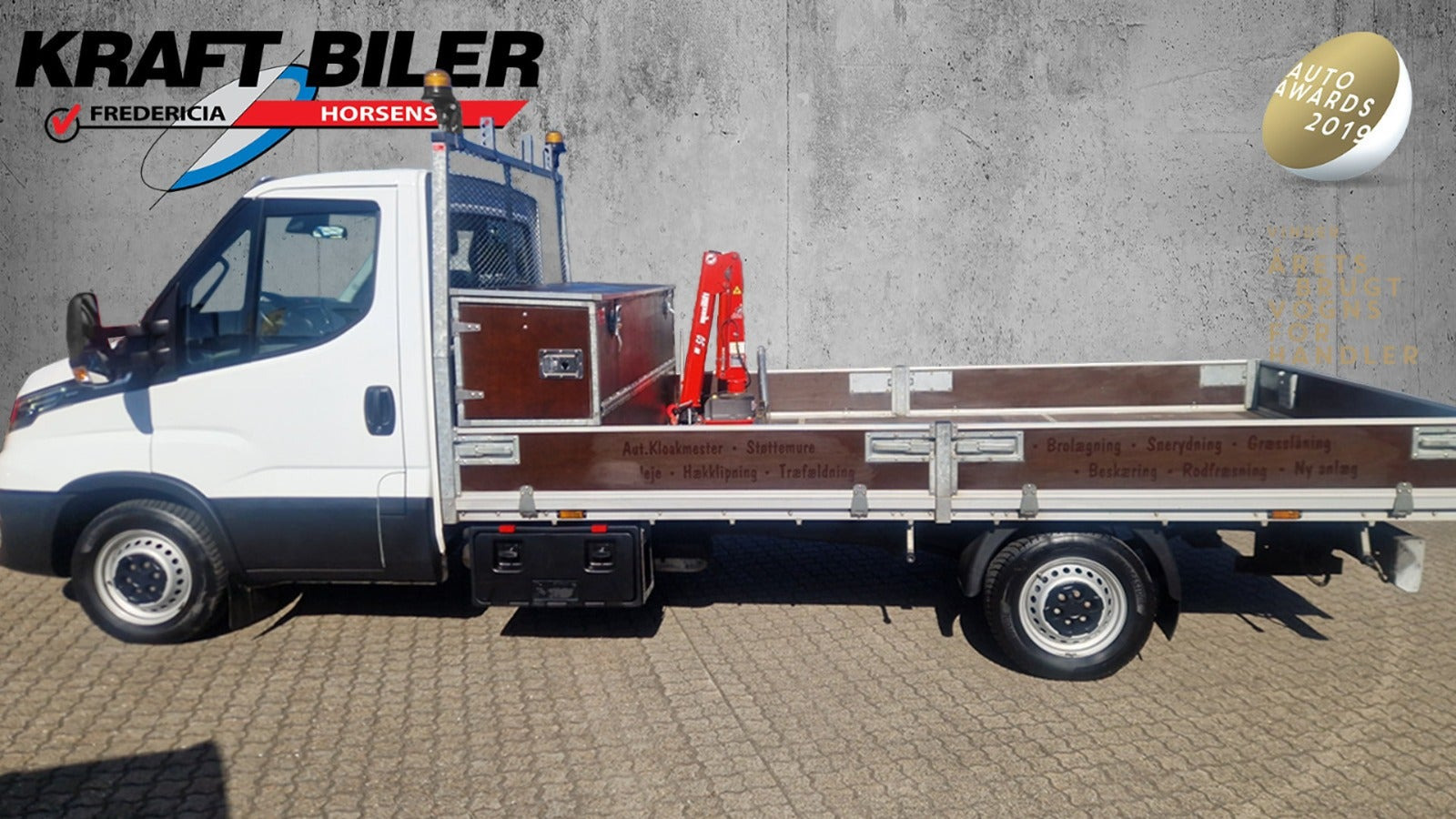 Hvid Iveco Daily fra 2024