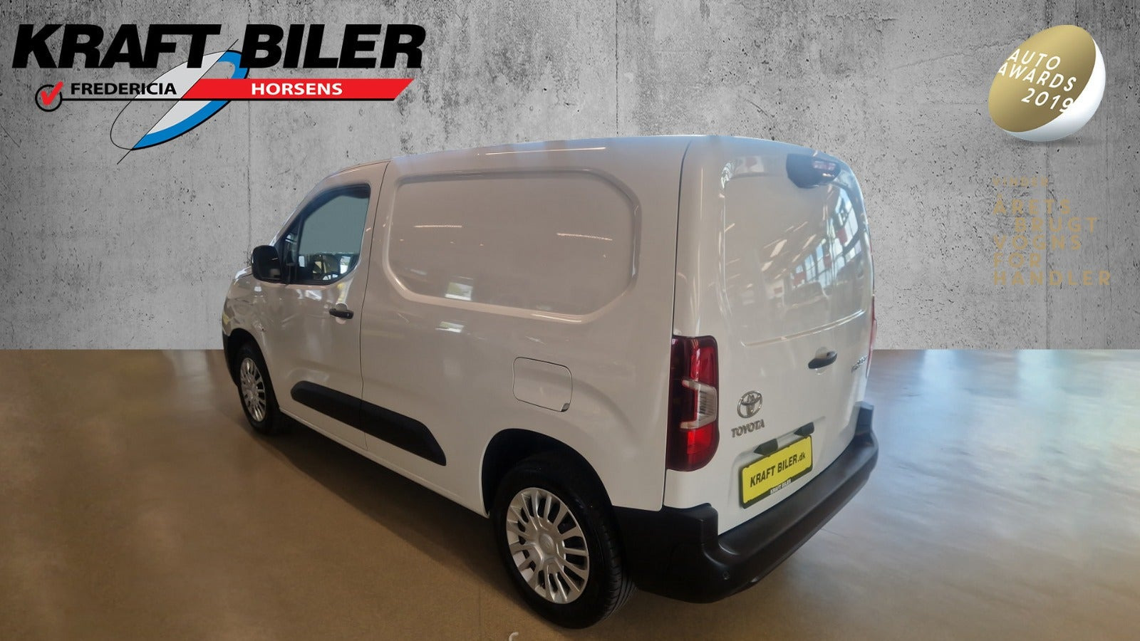 Hvid Toyota ProAce City fra 2022