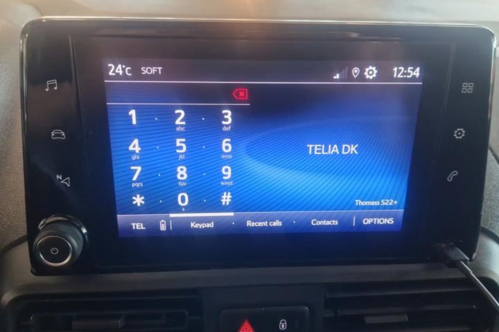 Hvid Toyota ProAce City fra 2022