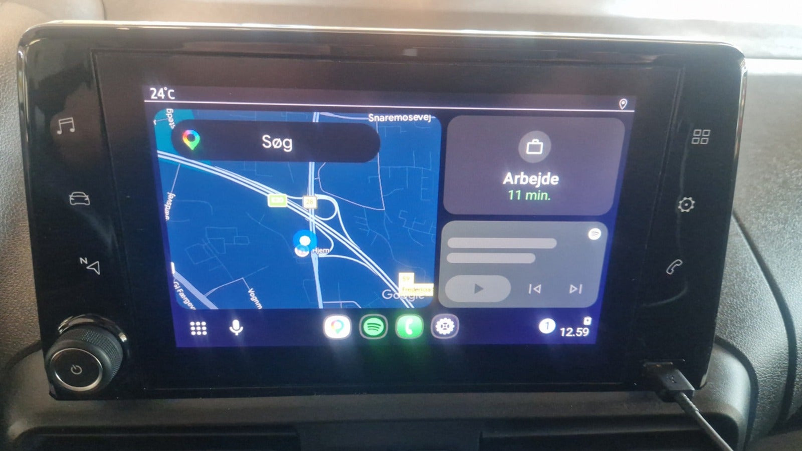 Hvid Toyota ProAce City fra 2022