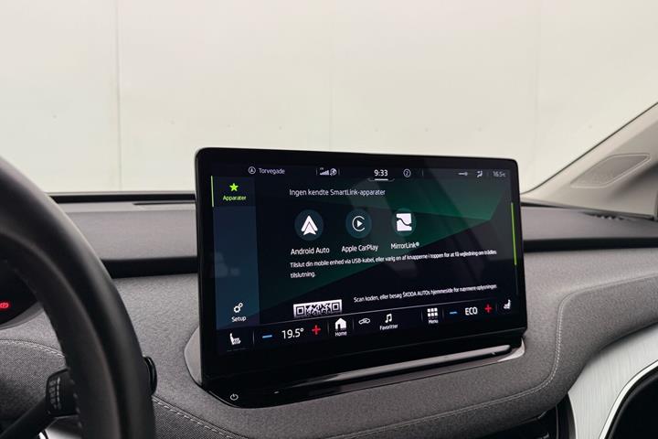 Sølv Skoda Enyaq fra 2021