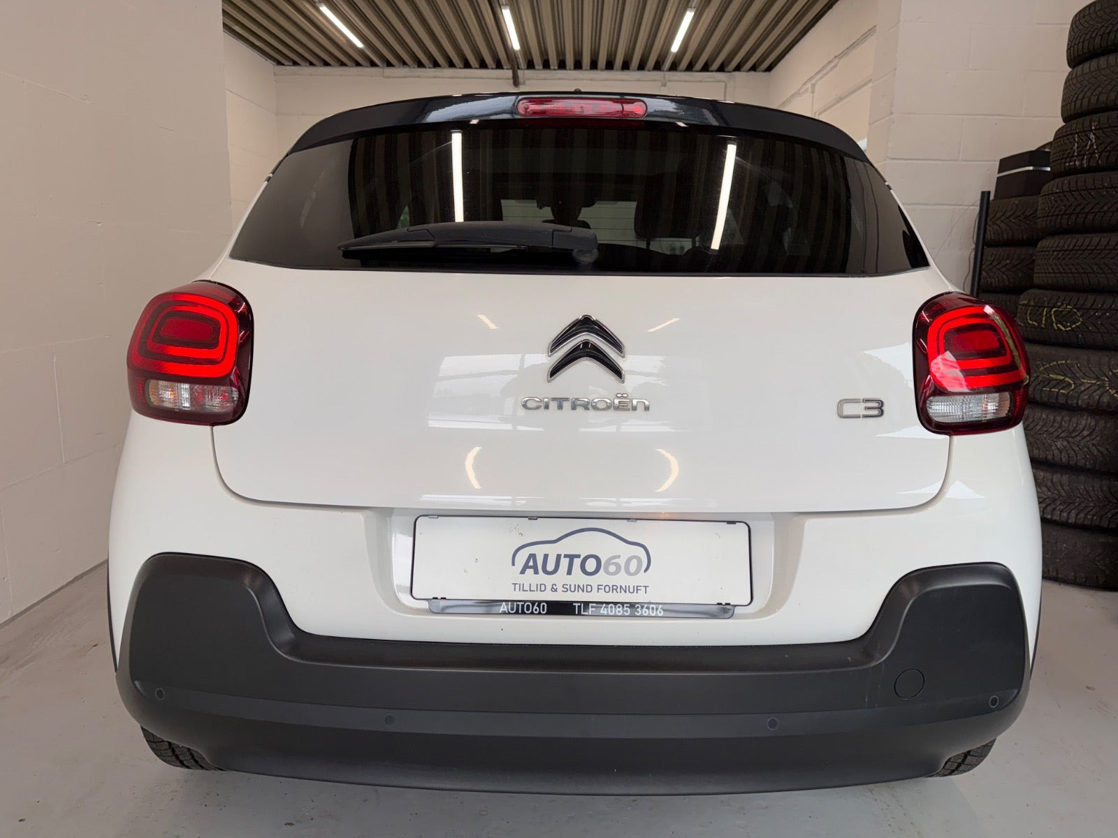 Hvid Citroën C3 fra 2020