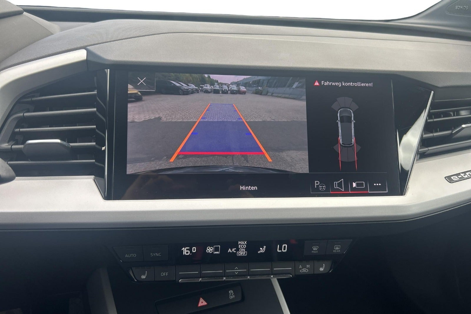 Sort Audi Q4 e-tron fra 2023