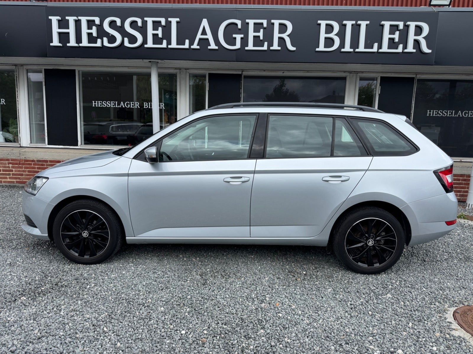 Sølv Skoda Fabia fra 2020