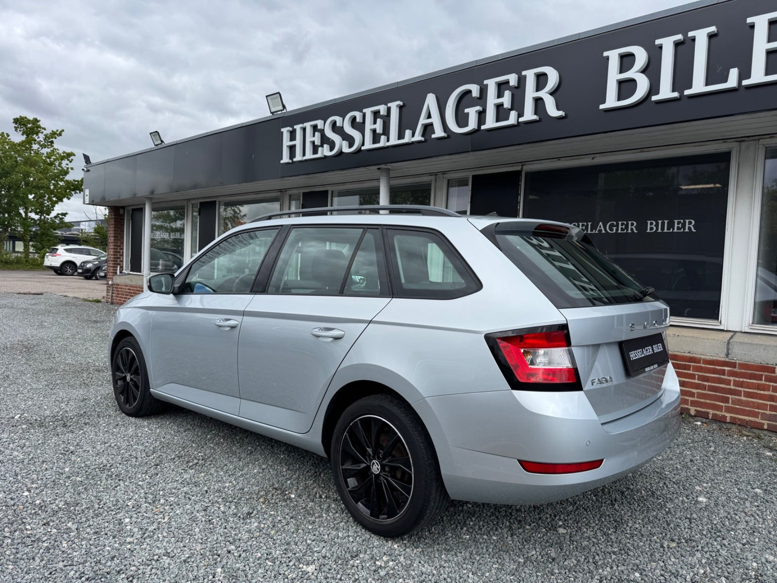 Sølv Skoda Fabia fra 2020