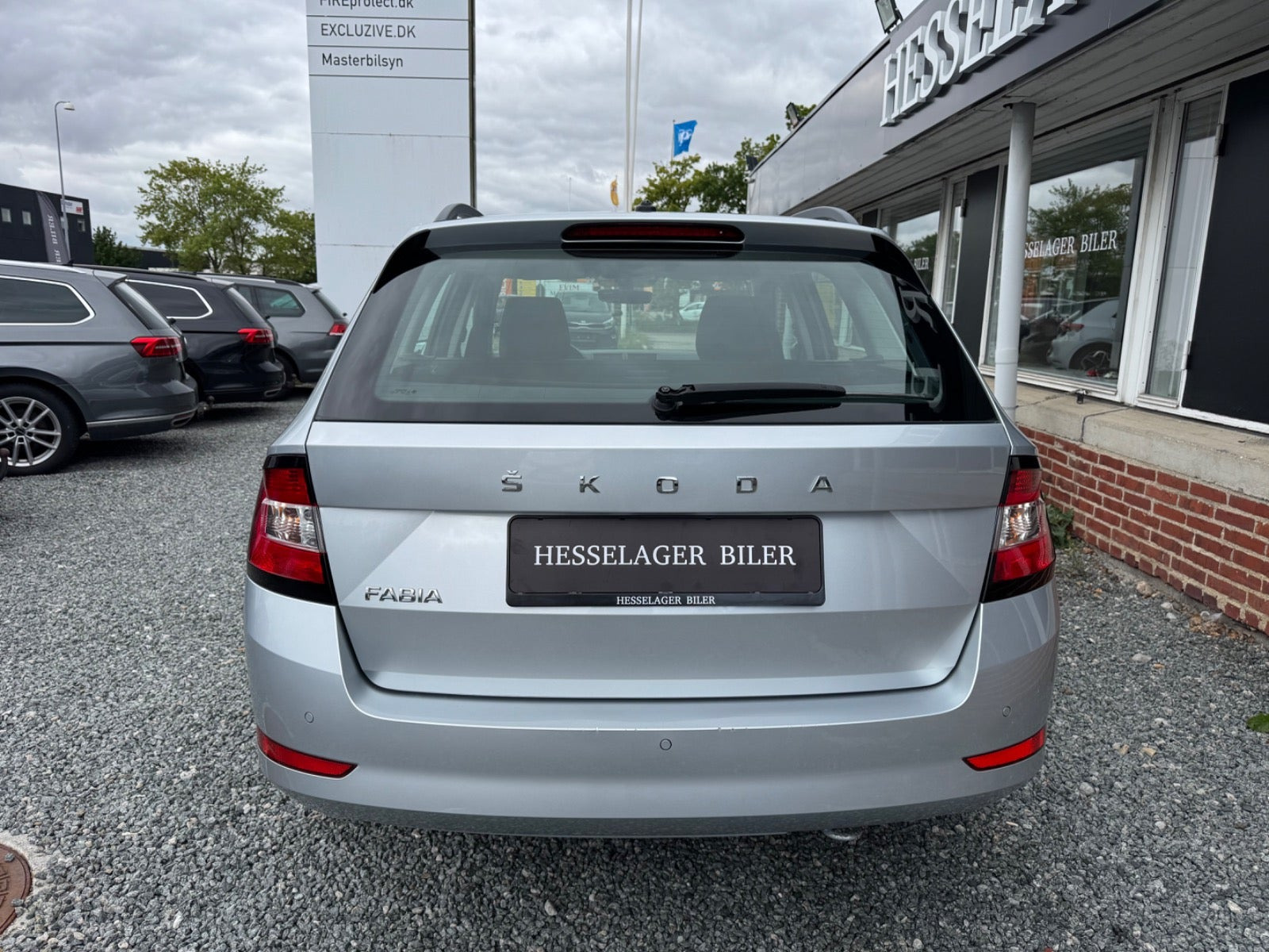 Sølv Skoda Fabia fra 2020
