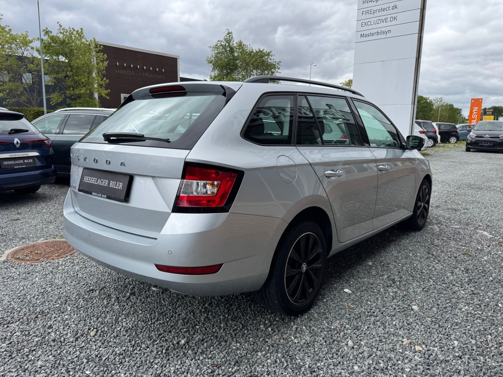 Sølv Skoda Fabia fra 2020