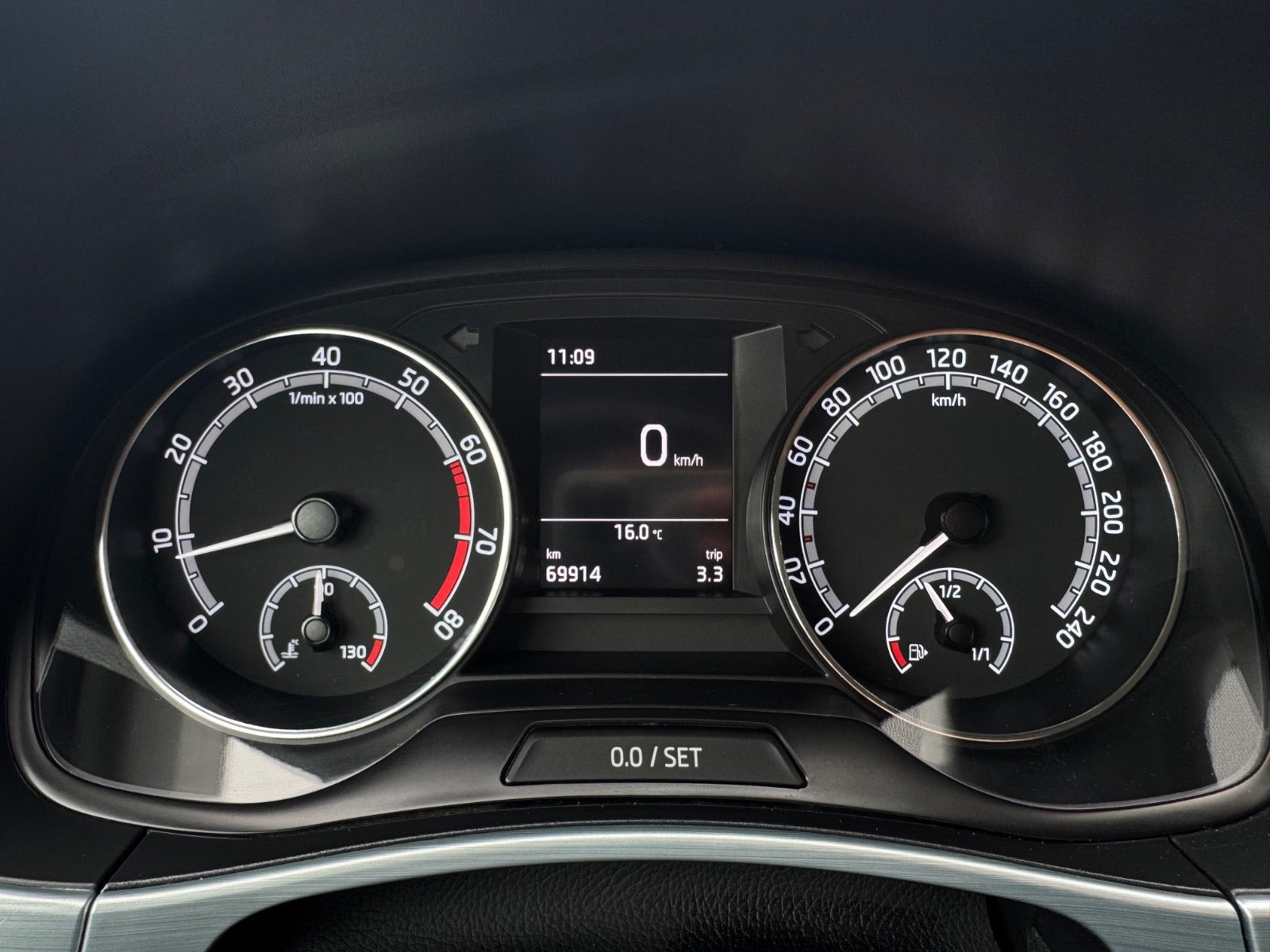 Sølv Skoda Fabia fra 2020