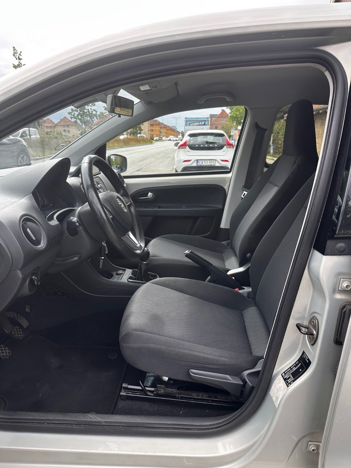 Orange Skoda Citigo fra 2013