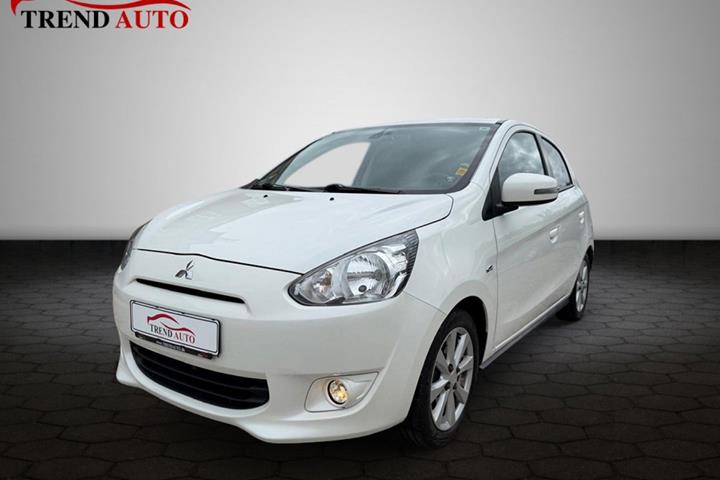 Hvid Mitsubishi Space Star fra 2016