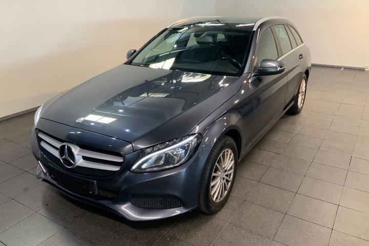 Grå Mercedes C220 d fra 2016
