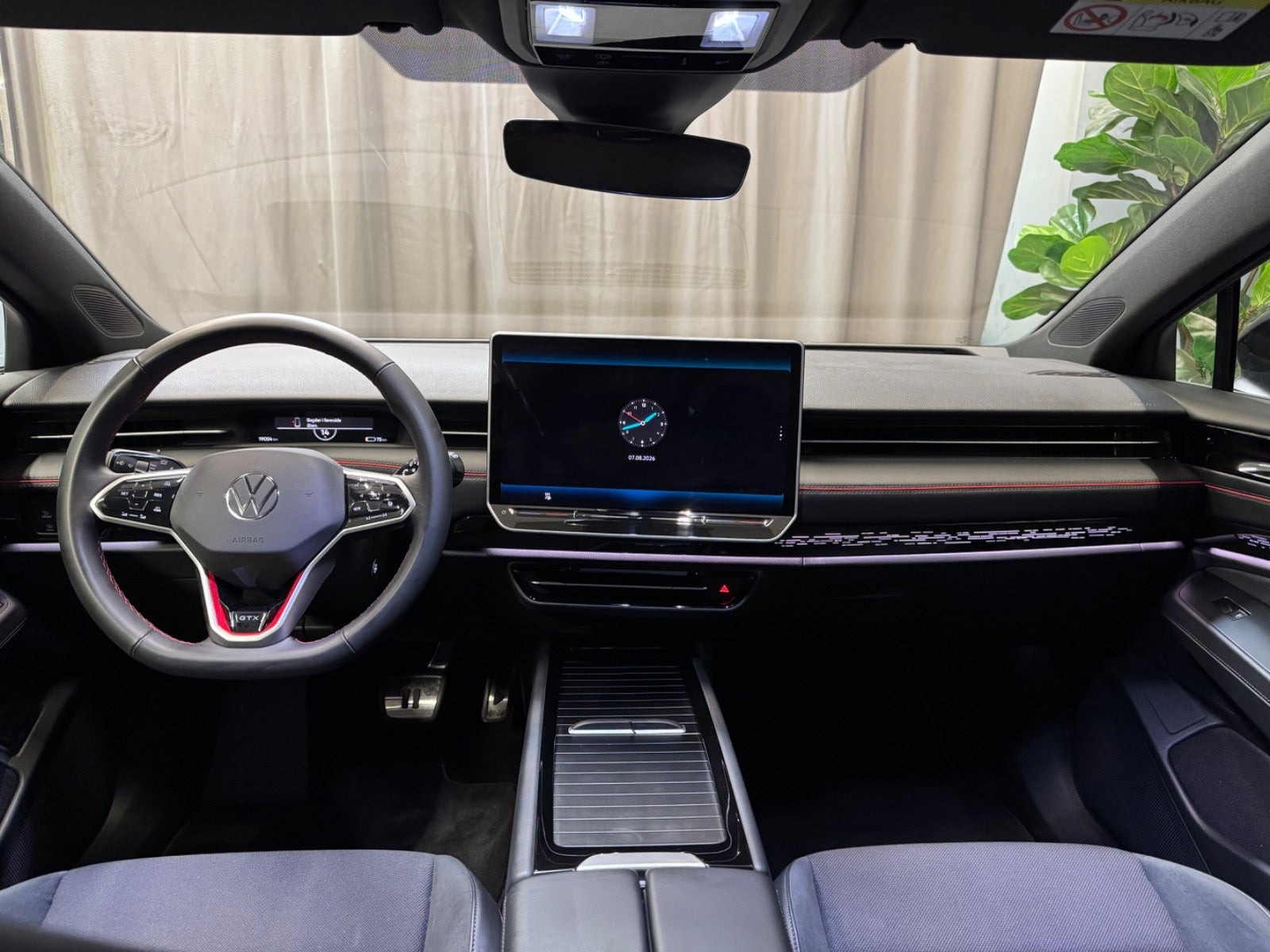Blå VW ID.7 fra 2025