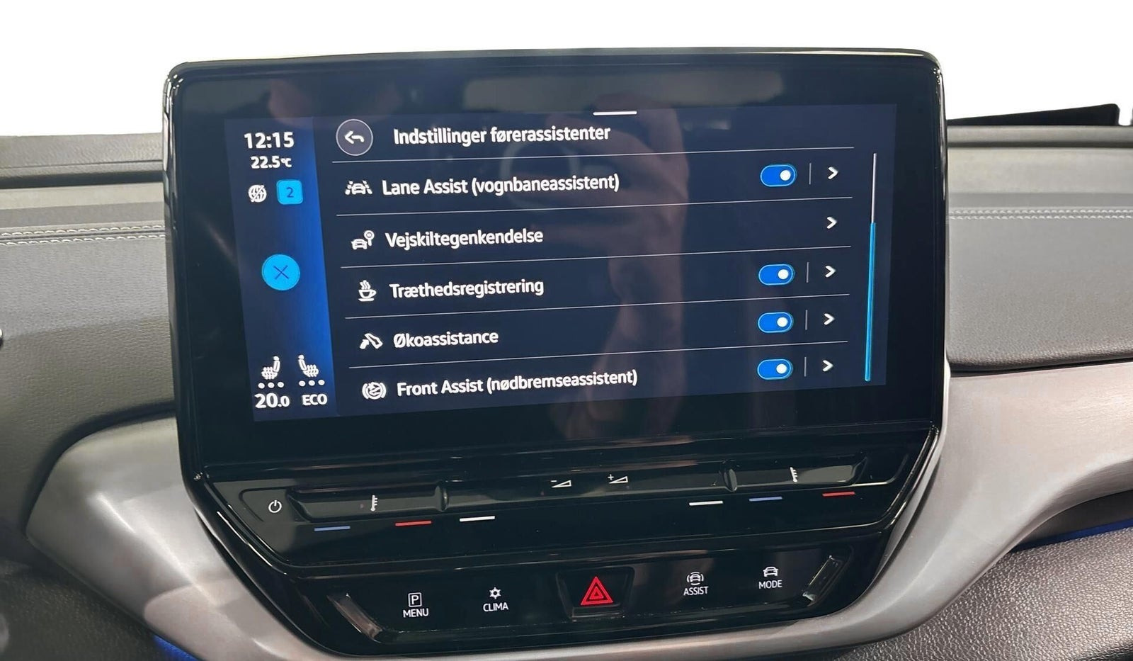 Hvid VW ID.4 fra 2023