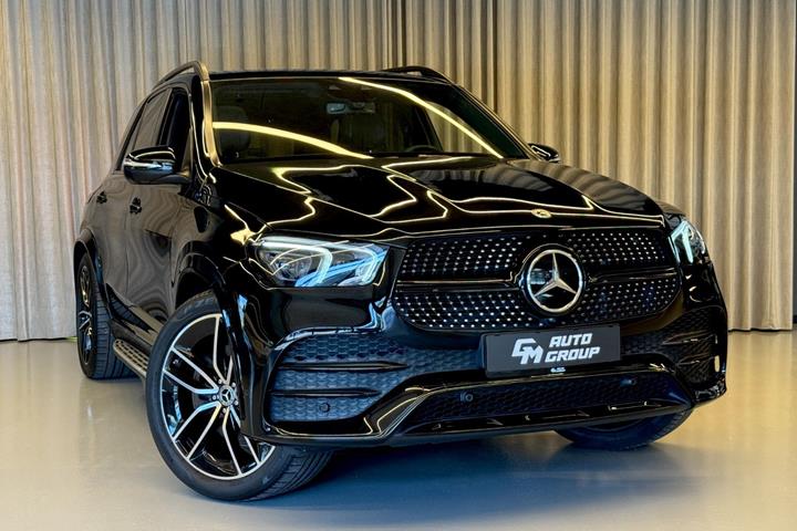 Sort Mercedes GLE350 de fra 2021