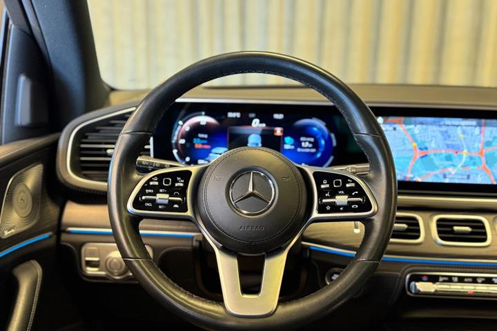 Sort Mercedes GLE350 de fra 2021