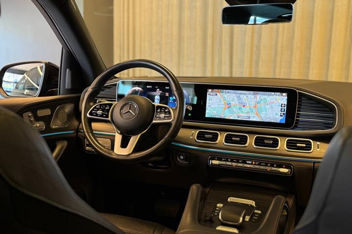 Sort Mercedes GLE350 de fra 2021