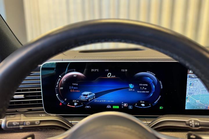 Sort Mercedes GLE350 de fra 2021