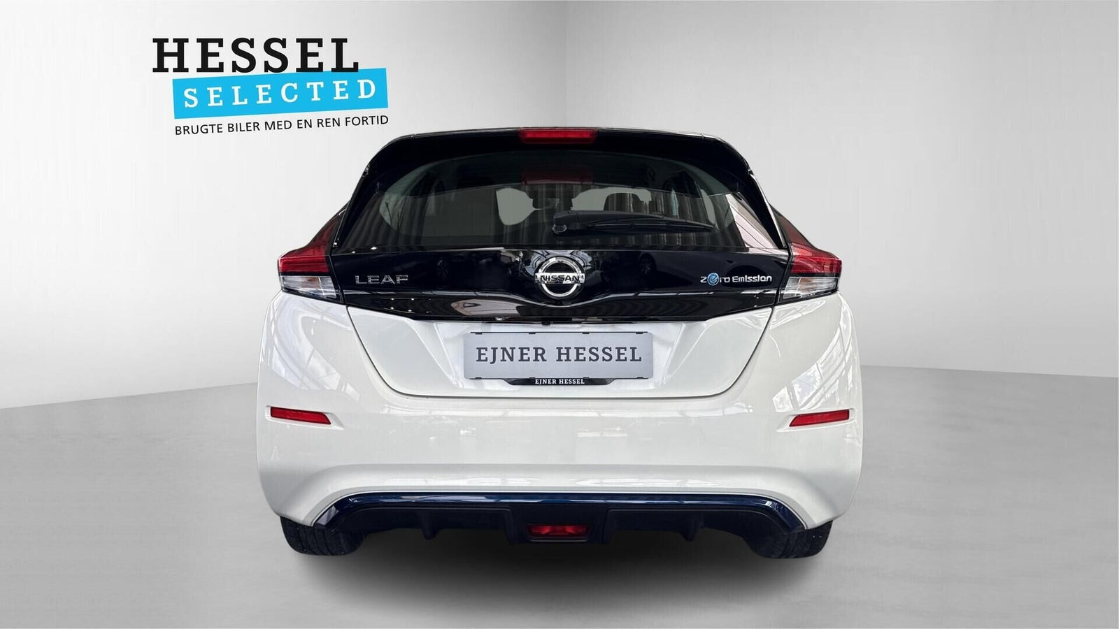 Hvid Nissan Leaf fra 2022