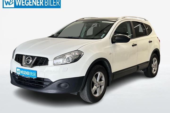 Hvid Nissan Qashqai+2 fra 2012