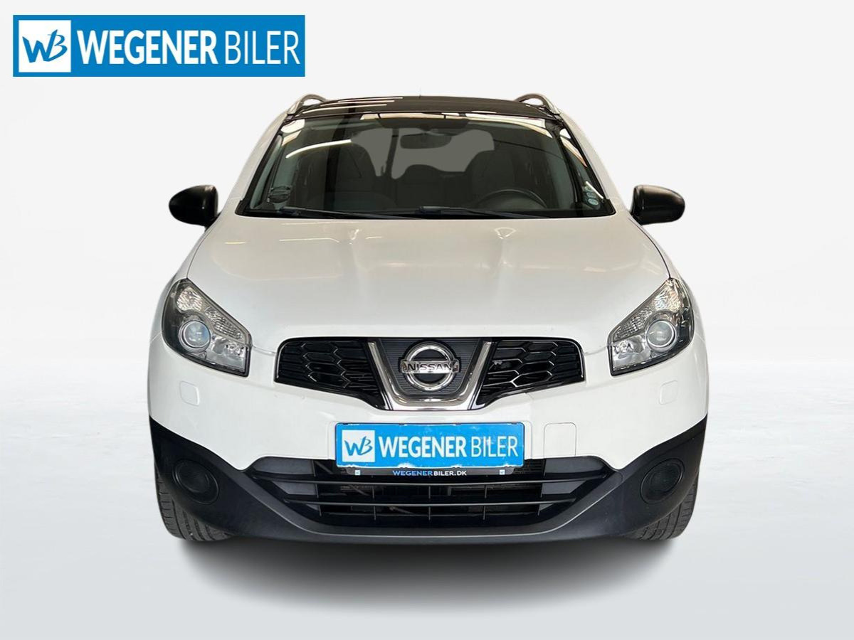 Hvid Nissan Qashqai+2 fra 2012