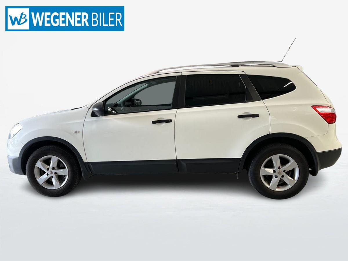 Hvid Nissan Qashqai+2 fra 2012