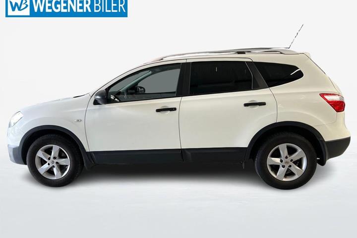 Hvid Nissan Qashqai+2 fra 2012