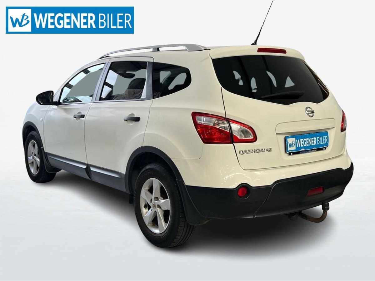 Hvid Nissan Qashqai+2 fra 2012