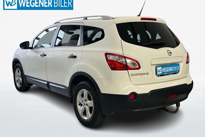 Hvid Nissan Qashqai+2 fra 2012