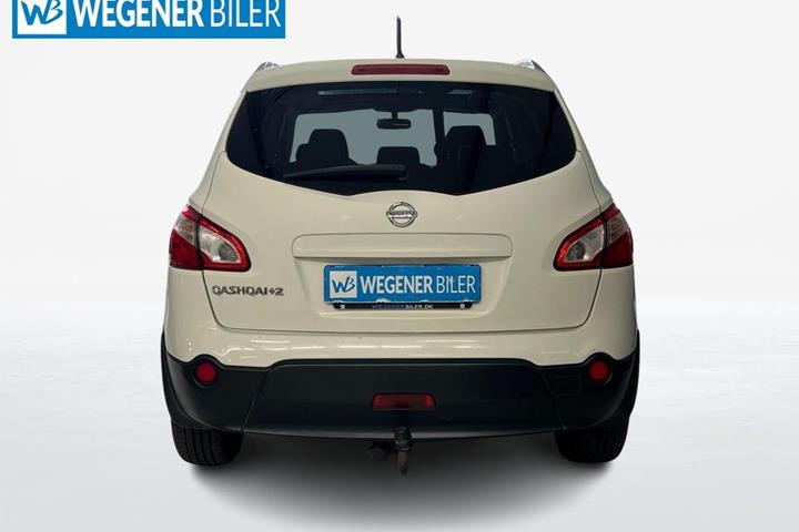 Hvid Nissan Qashqai+2 fra 2012