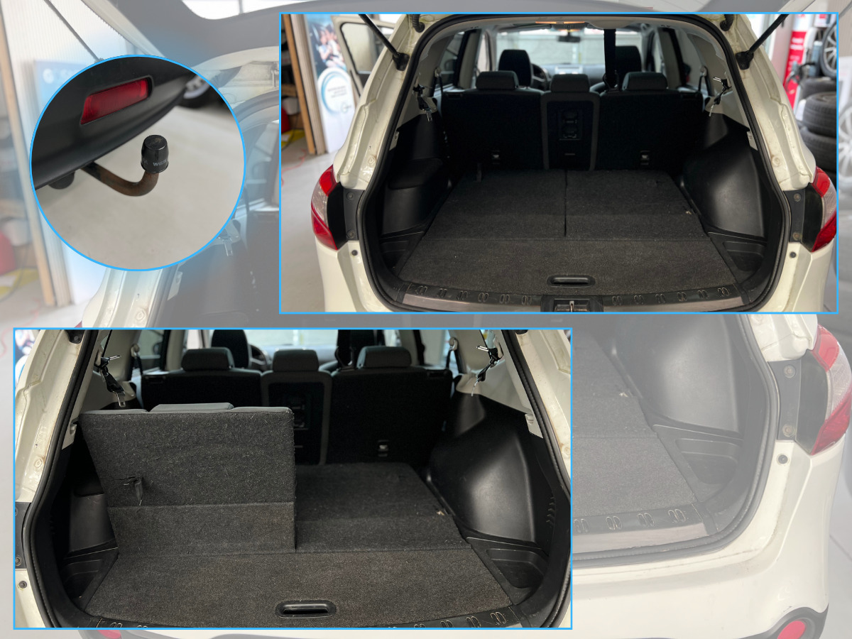 Hvid Nissan Qashqai+2 fra 2012