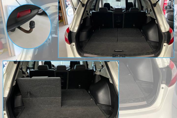 Hvid Nissan Qashqai+2 fra 2012
