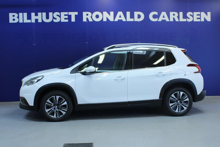 Hvid Peugeot 2008 fra 2018