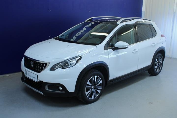 Hvid Peugeot 2008 fra 2018