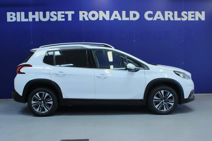 Hvid Peugeot 2008 fra 2018