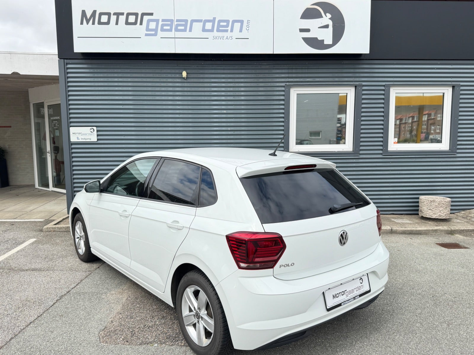 Hvid VW Polo fra 2020