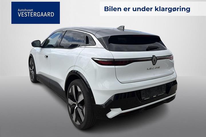 Hvid Renault Megane E-Tech fra 2023